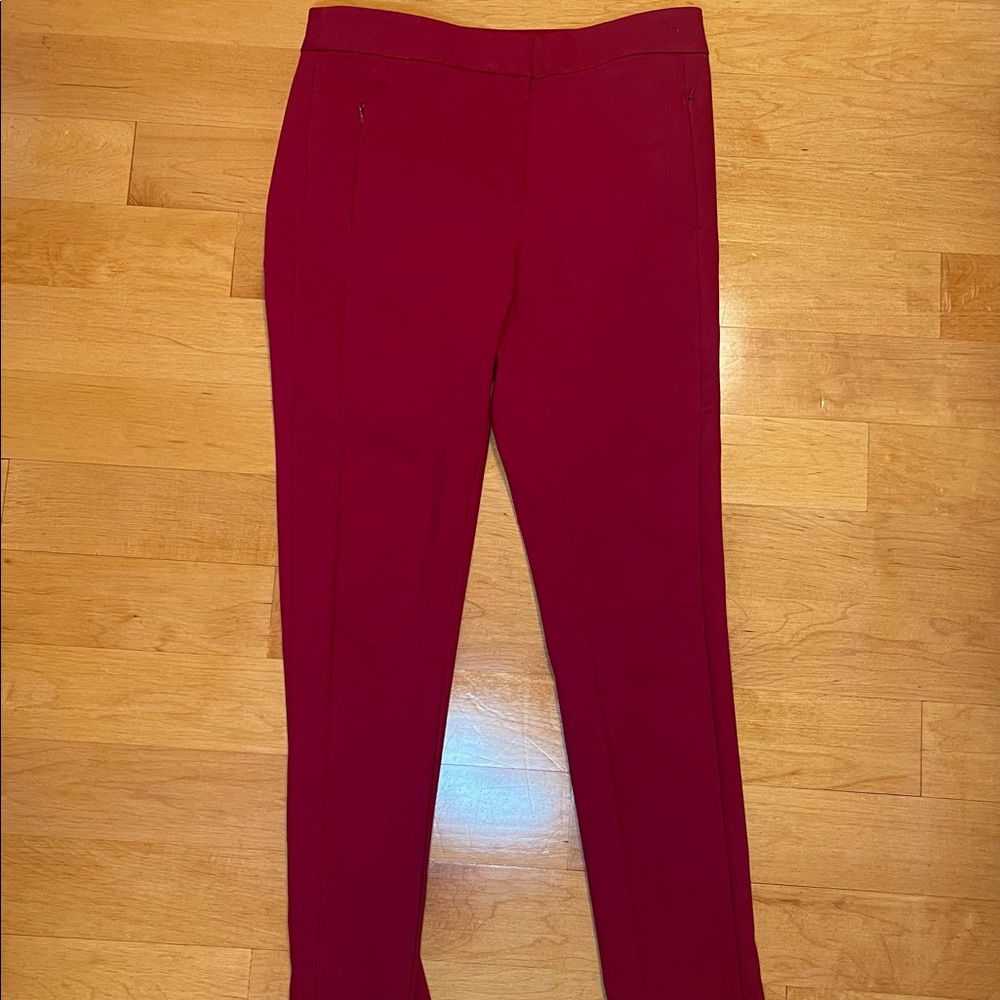 Cranberry Loft High Waisted Skinny Pants